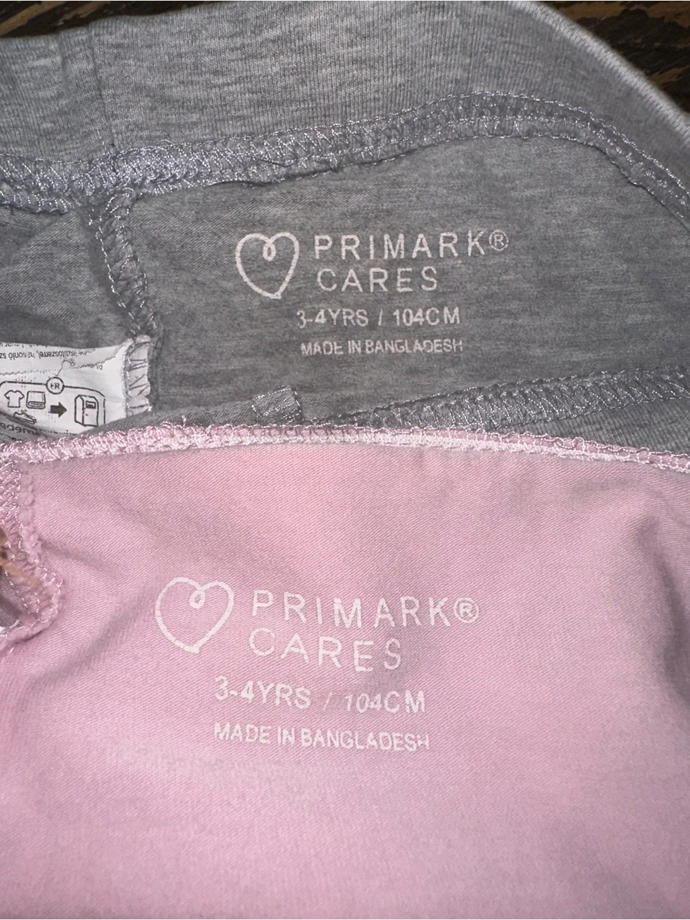Primark Kids Legging bundle size 3-4y